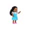 Dream Collection 12" African American Doll Hair Play Set